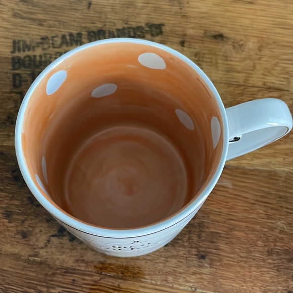 CAT LOVER Coffee Mug by Spectrum Designz - Large 21oz w/ Interior Polka Dots - Picture 3 of 8